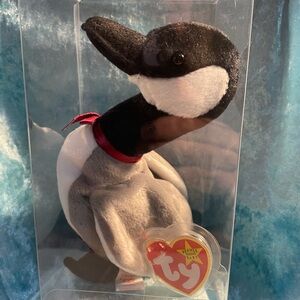 Collectible Retired TY Beanie Baby Loosy the Goose w/errors Mint Condition